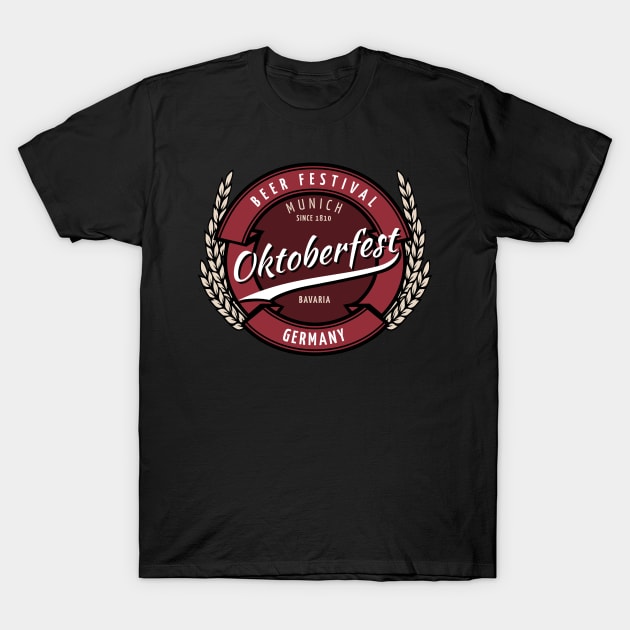 Oktoberfest - German tradition since 1810 T-Shirt by All About Nerds